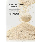 PETPIVOT Premium Tofu Cat Litter - Eco-Friendly, Clumping & Absorbent, Deodorant & Anti-Bacterial, Biodegradable, Flushable (6L)
