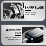 【reviamz】Shaver New design professional washable shaving machine USB rechargeable men electric shaver