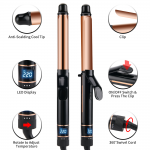 【Bociloy】Electric Hair Curler Tourmaline Ceramic Curling Iron