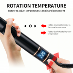 【Bociloy】Electric Hair Curler Tourmaline Ceramic Curling Iron