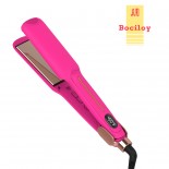 【Bociloy】Hair straightening cream Portable flat curling planchas de pelo electric infrared hair straightener titanium flat iron
