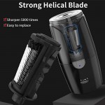 【Humicide】Premium Rechargeable Electric Metal Pencil Sharpener with Adjustable Nib Hold