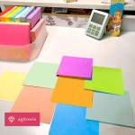 【Agitowis】Colorful Custom Sticky Note Pad Set: Enhance Your Organization and Creativity
