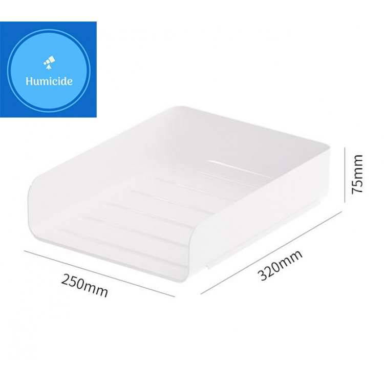 【Humicide】Transparent Stackable Desktop Organizer: A Practical Solution for Office and School Supplies