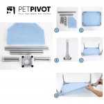 Outdoor Moisture-proof Travel Pet Camping Bed Removable And Washable Elevated Pet Cat Bed Dog Bed