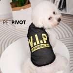 Printed air-mesh Breathable Pet Summer Clothing Shop Clothes Dog Vest T-shirt