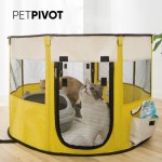 Oxford Removable Cover Portable Foldable Pet Playpen For Dogs and Cats Fence Tent