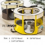 Oxford Removable Cover Portable Foldable Pet Playpen For Dogs and Cats Fence Tent
