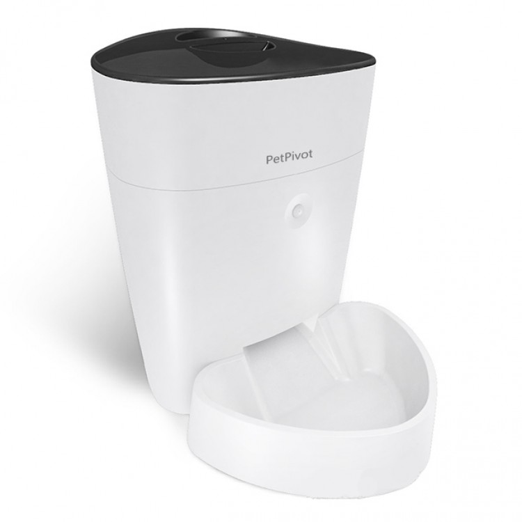 Pet feeder, mobile phone APP control quantitative pet food, cat and dog food intelligent automatic feeding machine