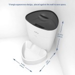 Pet feeder, mobile phone APP control quantitative pet food, cat and dog food intelligent automatic feeding machine