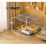 Pet Fence Indoor Dog Cage Small Medium Home Isolation Door Pet Fence Kennel Dog Cage
