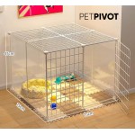Pet Fence Indoor Dog Cage Small Medium Home Isolation Door Pet Fence Kennel Dog Cage