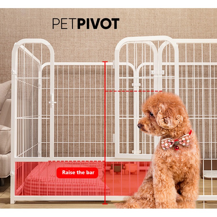 Modular Metal Pet Playpen: Secure and Versatile Space for Your Pets