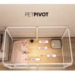 Modular Metal Pet Playpen: Secure and Versatile Space for Your Pets