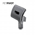 Vacuum Attachment Pet Grooming Device with Built-In Brush Head