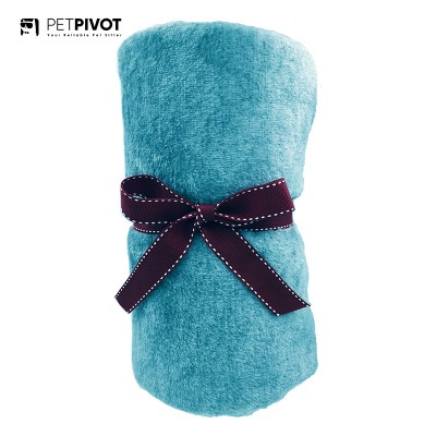 Super Soft Fluffy Pet Plush Blanket Luxury Flannel Throw Dog Blanket for Dogs and Cats