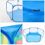 Portable Foldable Pet Exercise Fence: Versatile Playpen for Cats and Dogs