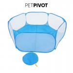 Portable Foldable Pet Exercise Fence: Versatile Playpen for Cats and Dogs